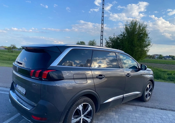 Peugeot 5008 cena 115900 przebieg: 122000, rok produkcji 2019 z Glinojeck małe 277